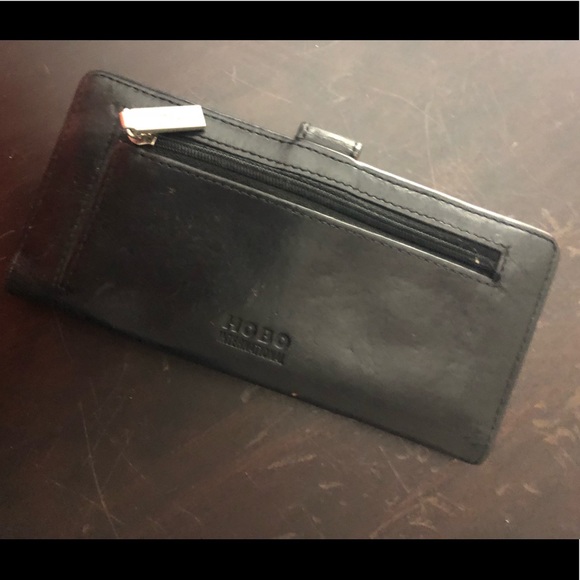 HOBO Handbags - Cute black leather hobo wallet